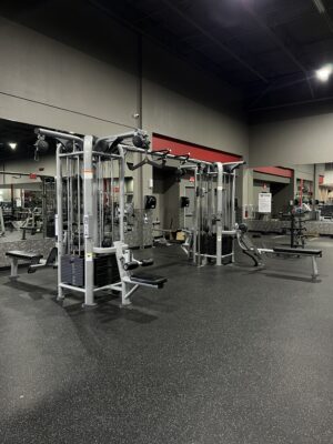 French Fitness 8 Stack Cable Crossover