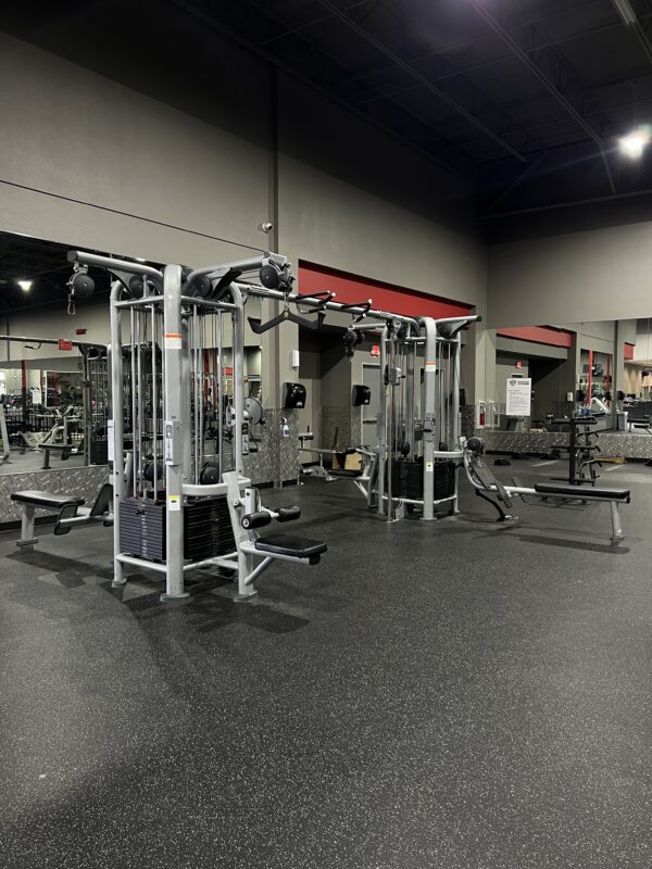 French Fitness 8 Stack Cable Crossover