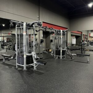 French Fitness 8 Stack Cable Crossover